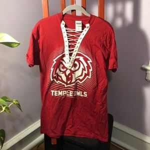 Temple Owls jersey-style tee